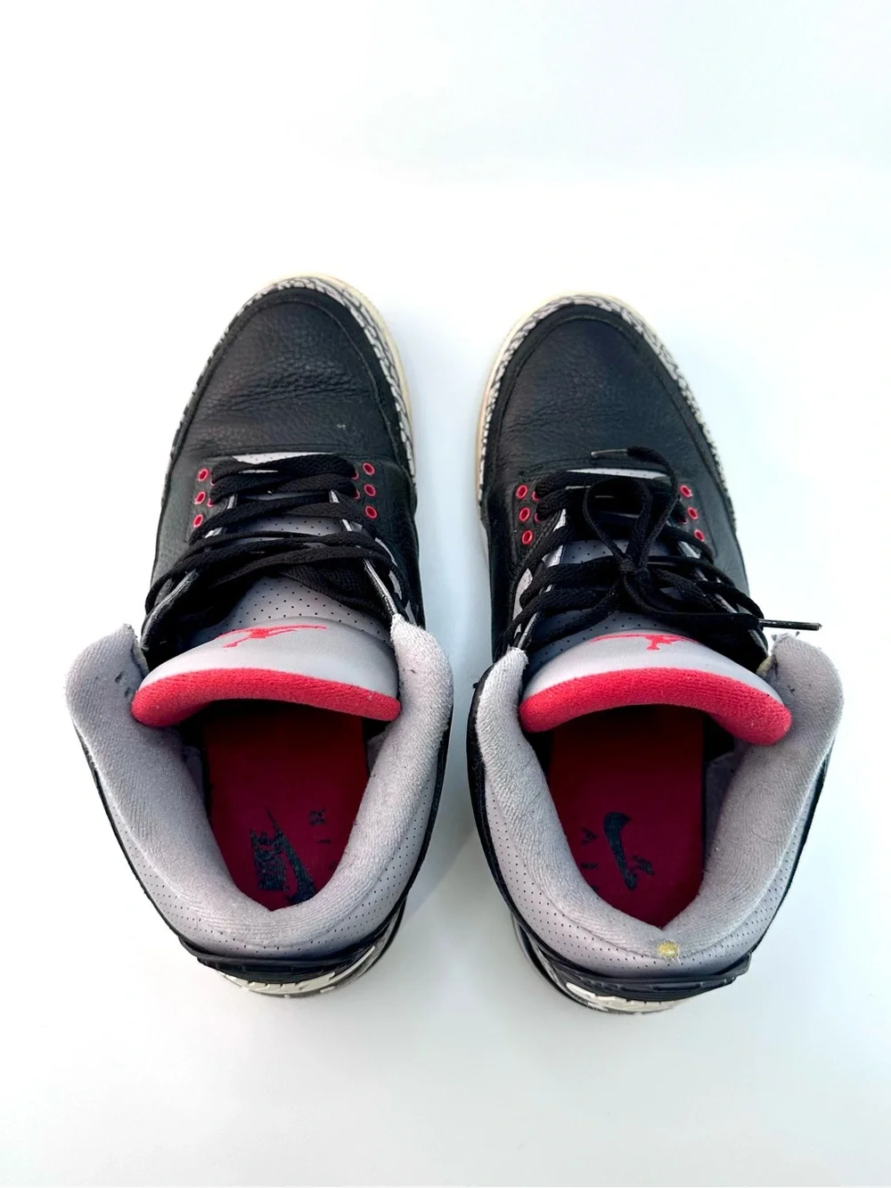Air Jordan 3 Retro OG Black Cement 2018 Size 12 with Original Box